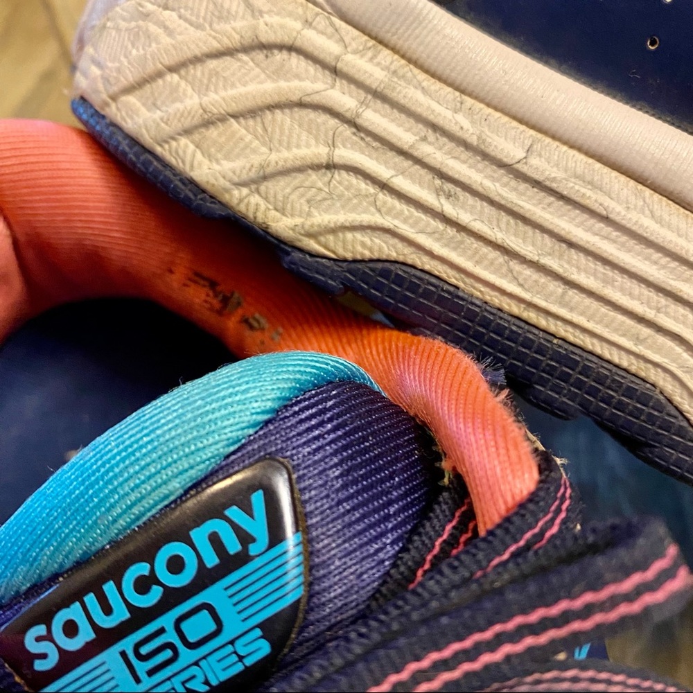 SAUCONY | Everun Offset Road Running Active Tennis Casual Shoe Sz 8 - Picture 9 of 14